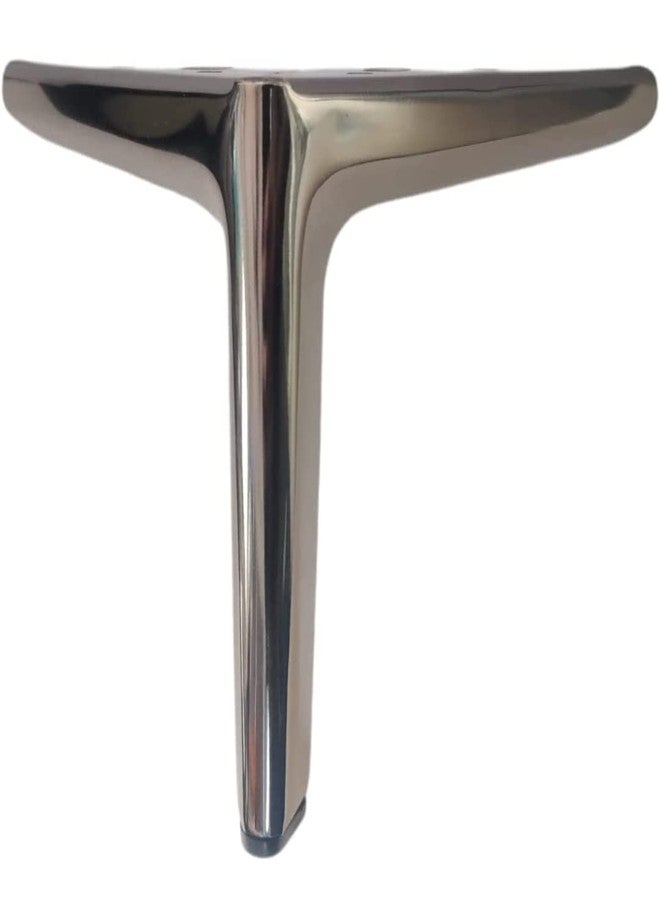 Fascination Sofa Hardware Leg Rich Look Furniture Legs Heavy Model Italian Shape Design Sofa Leg Weight Capicity 400KG Set of 4,6 Inch, Matt Black - Image 3